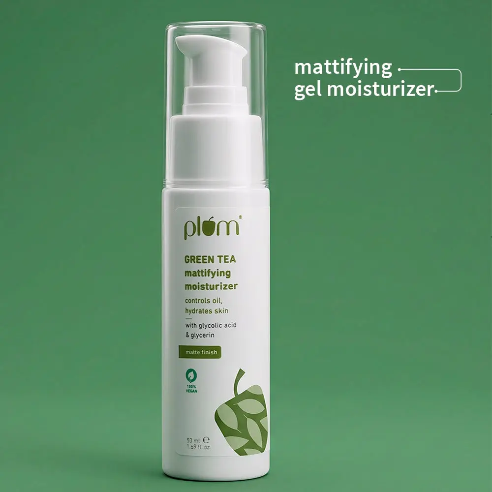 Plum Goodness Green Tea Mattifying Moisturizer 