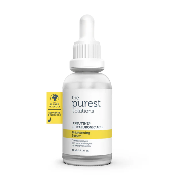The Purest Solutions Brightening Serum with Arbutin 2% + Hyaluronic Acid 
