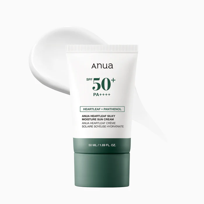 Anua Heartleaf Silky Moisture Suncream SPF50+ PA++++