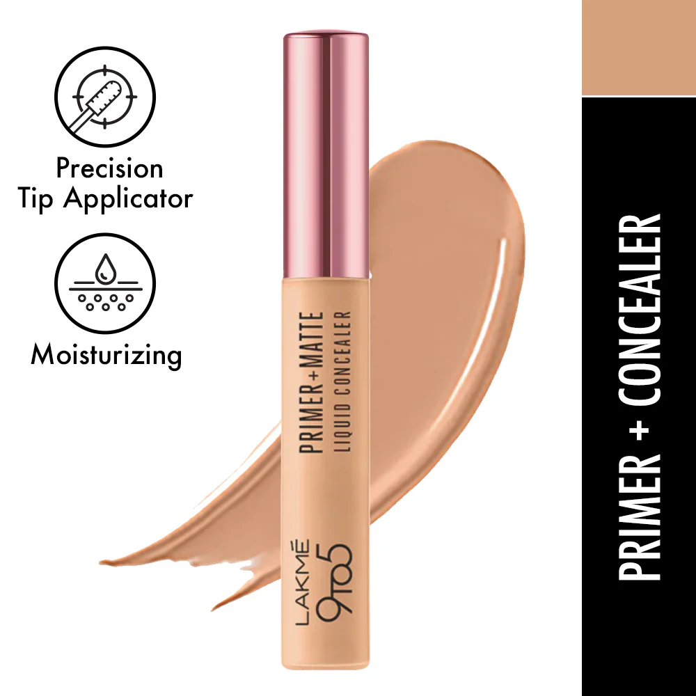 Lakme Primer+Matte Liquid Concealer 