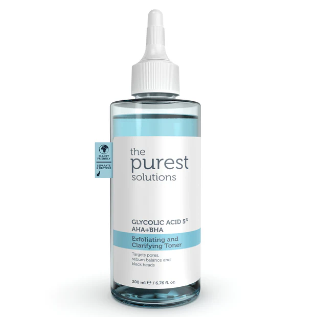 The Purest Solutions Exfoliating & Clarifying Toner with 5% Glycolic Acid 