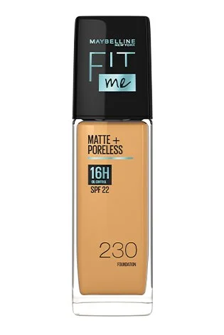 Maybelline Fit Me Matte+Poreless 16H SPF22 Foundation