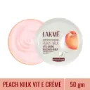 Lakme Peach Milk Round Moisturiser 2% Pro Ceramide & Peptide