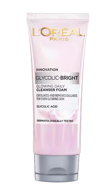 Loreal Paris Skincare Glycolic Foam Cleanser