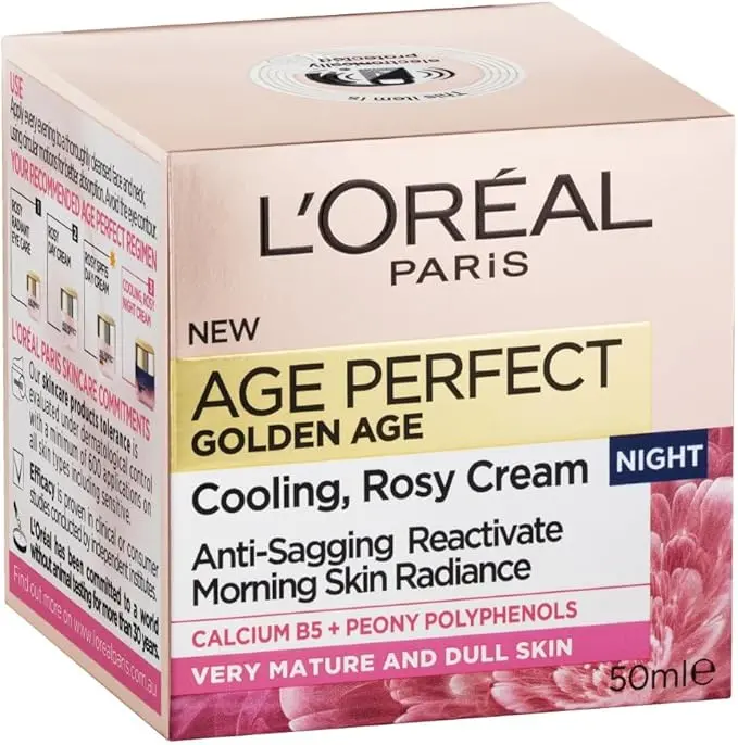 Loreal Paris Skincare Age Perfect Rosy Radiance Night Cream