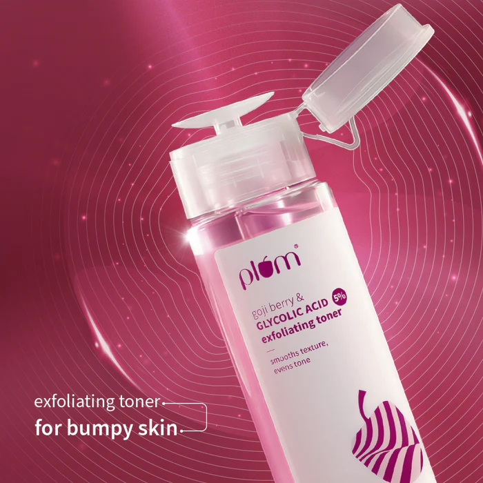 Plum Goodness Goji Berry & Glycolic Acid Exfoliating Toner