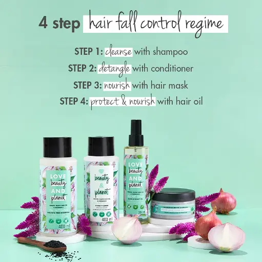 Love Beauty And Planet Onion, Black Seed Oil & Patchouli Conditioner 