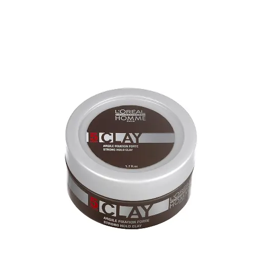 Loreal Professionnel Homme 5 Clay For Strong Hold Hair Matt Clay