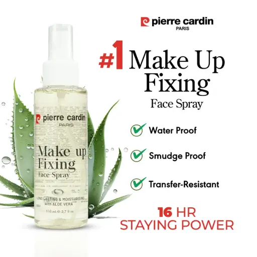 [12239] Pierre Cardin Makeup Fixing Face Spray