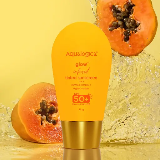 Aqualogica Glow+Infused Tinted Sunscreen