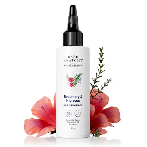Bare Anatomy Rosemary & Hibiscus Hair Growth Oil 