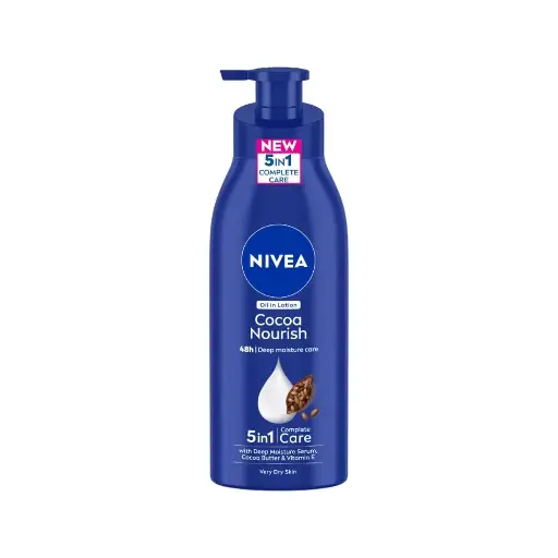 Nivea Body Lotion Cocoa Nourish 72H for Dry Skin