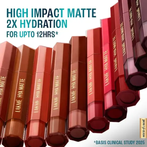 Lakme 9to5 Hya-Matte Lip Liquid + HA