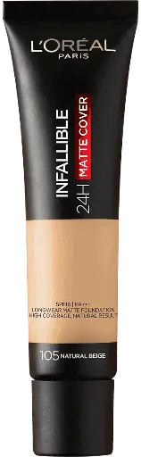 Loreal Paris Cosmetic Infallible 24H Matte Cover Tube