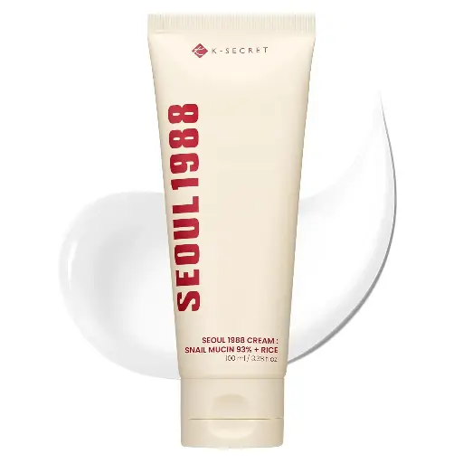 Seoul 1988 Cream: Snail Mucin 93% + Rice