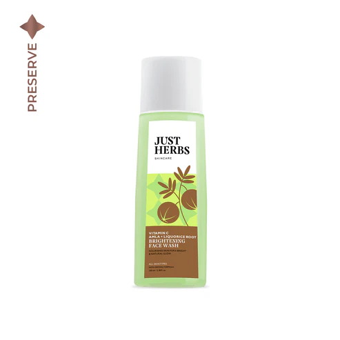 Just Herbs Brightening Face Wash with Vitamin C Amla & Liquorice Root