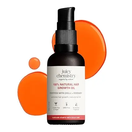 Juicy Chemistry Chilli, Horsetail and Black Seed Hair Oil