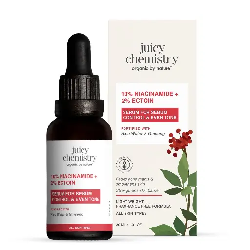 Juicy Chemistry 10% Niacinamide + 2% Ectoin Face Serum
