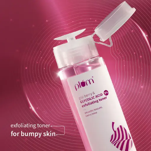Plum Goji Berry & Glycolic Acid Exfoliating Toner
